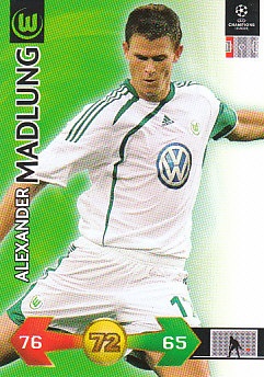 Alexander Madlung VfL Wolfsburg 2009/10 Panini Super Strikes CL #339